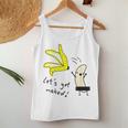 Divertente Spogliarello Banana Let's Get Nudo Danza Regalo Canotta da donna Regalos divertidos
