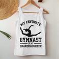 My Favorite Gymnast Is My Granddaughter Gymnastics Grandma Women Tank Top Unique Gifts