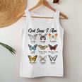 God Says I Am Butterfly Christian Jesus Lover Religious Women Tank Top Personalized Gifts