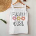 Groovy Flower Girl Proposal Wedding Bridesmaid Bridal Shower Women Tank Top Unique Gifts