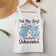 Ich Bin Jetzt Eine Große Schwestern Tank Top Frauen Lustige Geschenke