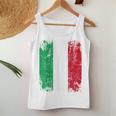 Italia Bandera Hombres Es Niños Italia Camiseta sin mangas para mujer Regalos divertidos