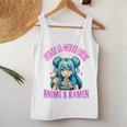 Just A Cute Girl Who Loves Anime And Ramen For Girls Women Tank Top Personalized Gifts
