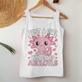 Just A Girl Who Loves Axolotls Pink Kawaii Axolotl Girl Kid Women Tank Top Personalized Gifts
