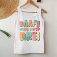 Kinder Bääm Ich Bin Drei 3 Jahre Mädchen 3Rd Birthday Tank Top Frauen Lustige Geschenke