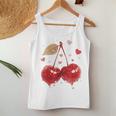 Kirschen Coquette Girl Aesthetic Tank Top Frauen Lustige Geschenke