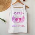 Opas Girl Ich War Once Sein Angel Jetzt Ist Er Meiner Tank Top Frauen Lustige Geschenke