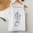 Paris Eiffel Tower France Amour Maison Parisian Women's Tank Top Frauen Lustige Geschenke