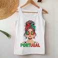 Portuguese Girl Woman Flag Portugal Girl Woman Tank Top Frauen Lustige Geschenke