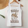 Rodeo Mama Mommy Mom Western Cowboy Birthday Family Matching Women Tank Top Personalized Gifts