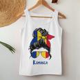 Romania Girls' Romania Woman Flag Tank Top Frauen Lustige Geschenke