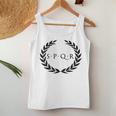 Spqr Senatus Popuplus Que Roman Roman Republic Rome Gray Tank Top Frauen Lustige Geschenke