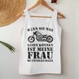 Wenn Sie Das Lesen Können Ist Meine Frau Runtergefallen Tank Top Frauen Lustige Geschenke