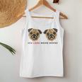 Women's Ich Liebe Meine Pugs Tank Top Frauen Lustige Geschenke