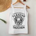 Women's Reich Mir Die Oxygen Bottle Diving Queen Tank Top Frauen Lustige Geschenke