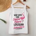 Women's Wir Sind Die Saufen Feiern Lästern Schwestern Party Saufen Tank Top Frauen Lustige Geschenke