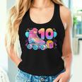 10° Compleanno Ragazza 10 Anni Pattini A Rotelle Numero 10 Canotta da donna Regalos para ella