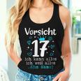 17Th Birthday Girl's Orsicht 17 Jahre Ich Kann Alles German Tank Top Frauen Geschenke für Sie