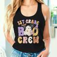 1St Grade Boo Crew First Grade Halloween Costume Teacher Women Tank Top Gifts for Her