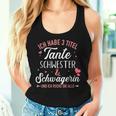 3 Title Aunt Sister And Sister Law And Rock All Tank Top Frauen Geschenke für Sie