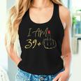 40Th Birthday For I Am 39 Plus 1 Middle Finger Tank Top Frauen Geschenke für Sie