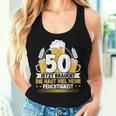 50Th Birthday Beer Slogan Tank Top Frauen Geschenke für Sie