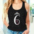 6 Herzen Krone 6 Jahre Alt Happy 6Th Birthday Mädchen Frauen Tank Top Frauen Geschenke für Sie