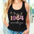60 Anniintage 1964 60° Compleanno Fiore Di Campo Donne Canotta da donna Regalos para ella