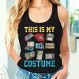 This Is My 80S Costume 1980S Party 80'S Outfit Women Women Tank Top Gifts for Her