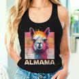 Almama Mammaintage Festa Della Mamma Migliore Mamma Alpaca Canotta da donna Regalos para ella