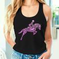 Amante De Los Caballos Chica Cabalgatas Es Camiseta sin mangas para mujer Regalos para ella