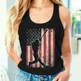 American Flag Baseball Player For Boys Girls Women Women Tank Top Gifts for Her