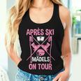 Après Ski Girls On Tour Winter Sport Skier Women's Tank Top Frauen Geschenke für Sie