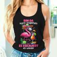 Bin Da Kann Losgehen Es Escaliert Eh Flamingo Malle Tank Top Frauen Geschenke für Sie