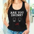 Bist Du Drunken Kreuze An Are You Drunk Tank Top Frauen Geschenke für Sie