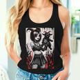 Black Goat Demon Alt Goth Girl Red Satanism Devil Occult Women Tank Top Gifts for Her