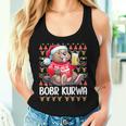 Bòbr Kurwa Christmas Jumper Polish Beer Bober Xmas Kurwa Tank Top Frauen Geschenke für Sie