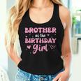 Brother Of The Birthday Pink Girl Matching Family Women Tank Top Gifts for Her