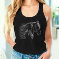 Caballos Niñas Es Caballos Camiseta sin mangas para mujer Regalos para ella