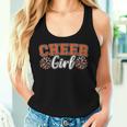 Cheer Girl Cheerleader Cheerleading Practice Orange Women Tank Top Gifts for Her