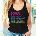 Compleanno Regalointage 1998 Year Woman Myth Legend Canotta da donna Regalos para ella