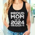 Con Scritta Proud Mom Of A 2024 Graduate Class Senior Canotta da donna Regalos para ella