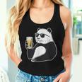 Coole Sonnenbrille Pandabär Bier Trinkend Pandas Tank Top Frauen Geschenke für Sie