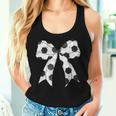 Cute Coquette Bow Game Day Soccer Mom Life Team Sports Women Tank Top Gifts for Her