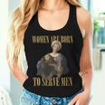 Donna Le Donne Sono Nate Per Servire Gli Uomini Divertente Boss Girl Motivazionale Con Collo A Canotta da donna Regalos para ella
