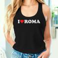 Donna I Love Roma Heart Roma Con Collo A Canotta da donna Regalos para ella