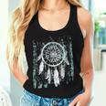 Dream Catcher Feathers Tribal Native American Boho Arazzo Canotta da donna Regalos para ella