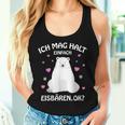 Eisbär Ich Mag Halt Polar Bears Children's Girls' Tank Top Frauen Geschenke für Sie