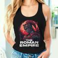 El Imperio Romano Antiguo Romano Julio César Spqr Camiseta sin mangas para mujer Regalos para ella