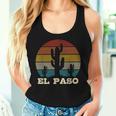 El Paso Texas Cactusintage Souvenir Tank Top Frauen Geschenke für Sie